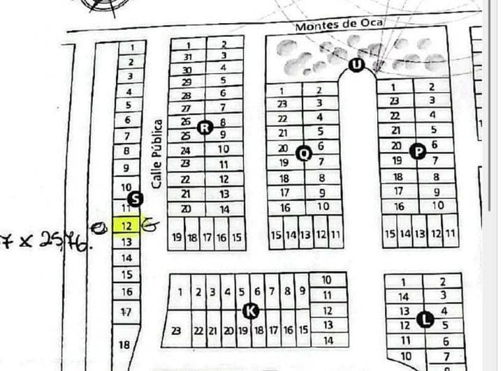 Venta Lote/paseo del Este/ Frente Este - 5