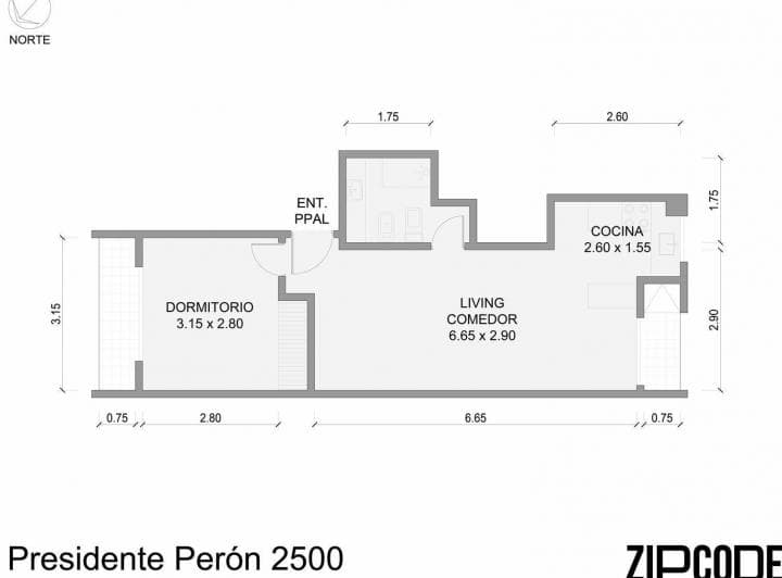 Venta de Departamento 2 Ambientes en Haedo, con Cochera y Pileta - 3
