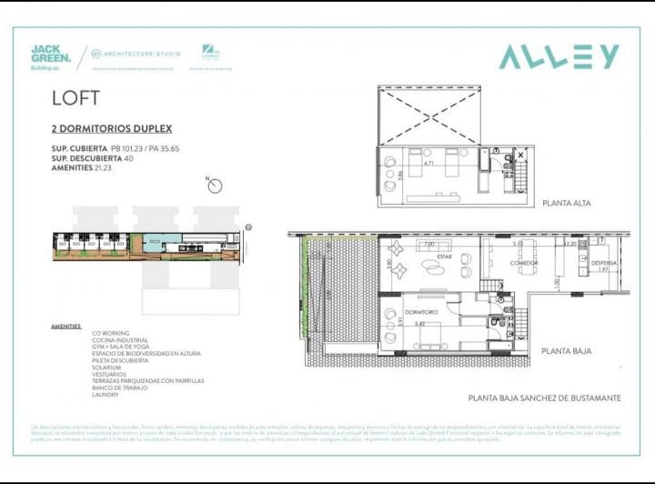 Duplex en Complejo Alley - 2