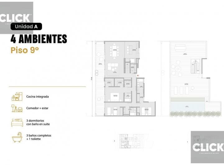 Venta - 4 Ambientes con Balcon y Parrilla - Pozo - Junio 2029 - Full Amenities - Premium - Palermo - 2