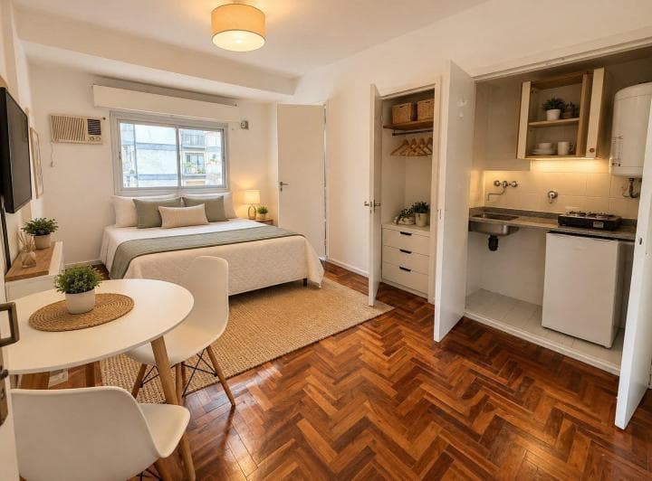 Monoambiente 18 m² Al Pulmón Recoleta Ideal Renta - 4