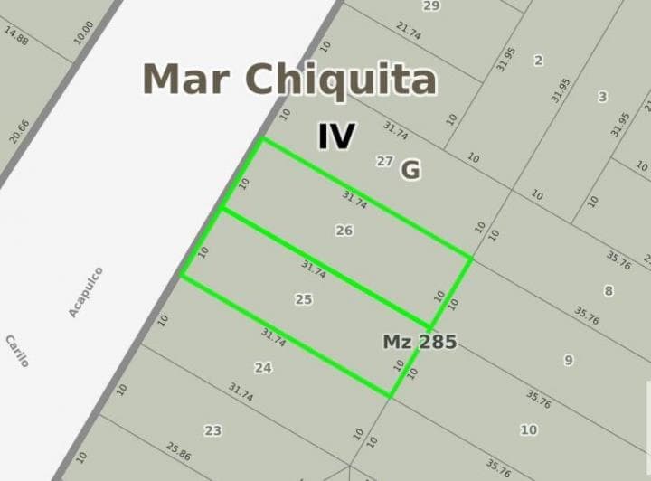 Terreno en Venta - 634 m² - Santa Clara del Mar - 3