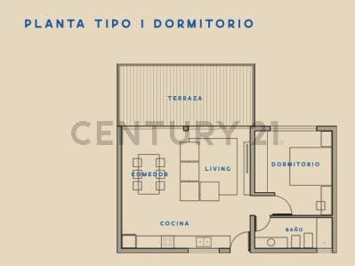 Departamento 2 ambientes en Terrazas de La Mansa - 2