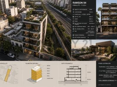 TERRENO PARA DESARROLLO INMOBILIARIO | RAWSON 94 | ALMAGRO - Principal