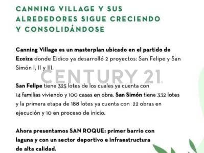 Lote en venta en barrio San Roque - Canning Village - - 3