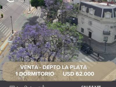 Venta departamento La Plata 1 dormitorio - Principal