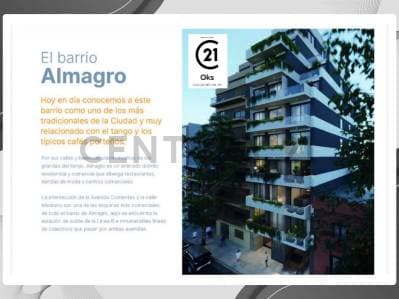 VENTA 3 AMBIENTES A ESTRENAR | 75 M² | 2 BAÑOS | SUITE | GREEN ROOF TOP | ALMAGRO - Principal