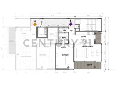 DEPARTAMENTO EN VENTA EN LA PLATA DE 1 DORMITORIO CON COCHERA EN CONSTRUCCION - 2