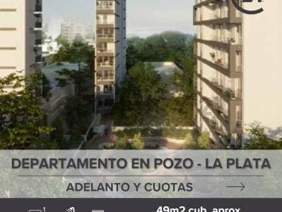 Venta Departamento en pozo 2 AMBIENTES, La Plata. - Principal