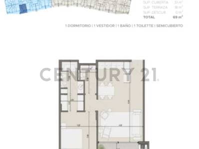 Venta 2 Amb Premium con Gran Balcón y Parrilla – Entrega 2027 – Financiación Directa - 2
