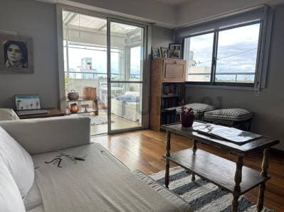 Departamento de 1 dormitorio con cochera balcon terraza parrilla luminoso - Principal
