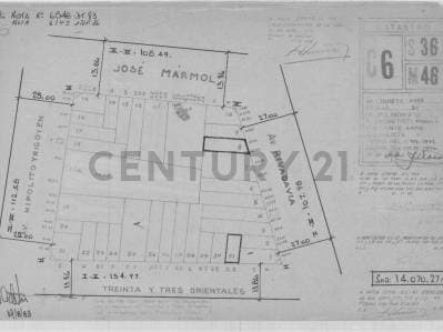 LOTE EN 33 ORIENTALES Y AV, RIVADAVIA. ZONA LIMITE ALMAGRO, - Principal