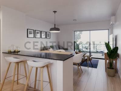 Departamento de MONOAMBIENTE en construcción con balcón –1º piso al contrafrente , La Plata - 5
