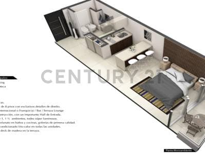 MONOAMBIENTE EN VENTA A ESTRENAR, SAN NICOLAS, CABA. - 5