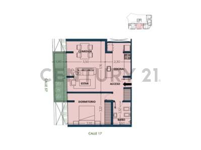 DEPARTAMENTO EN VENTA EN LA PLATA DE 1 DORMITORIO ULTIMOS MESES DE OBRA - 3