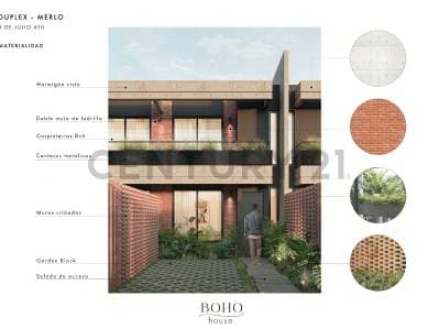 VENTA A ESTRENAR DUPLEX DE CATEGORIA 3 AMBIENTES EN MERLO CENTRO COMPLEJO BOHO FINANCIACION DIRECTA - 2