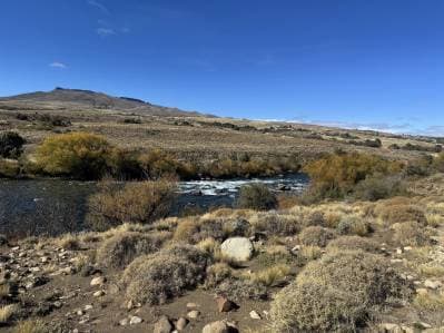 VENTA LOTE RIO CHIMEHUIN . CON ACCESO DIRECTO AL RIO Y VISTAS AL VOLCAN LANIN - Principal