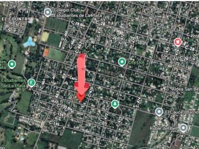 LOTE EN VENTA 960 M² CITY BELL LA PLATA CALLE 133 entre 469 y 470 ZONA RESIDENCIAL - 4