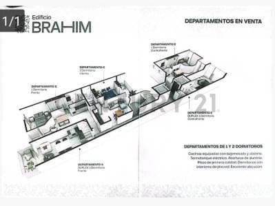 VENTA DE DEPARTAMENTO FORMATO DÙPLEX UN DORMITORIO EN POZO BARRIO GENERAL PAZ. - 3