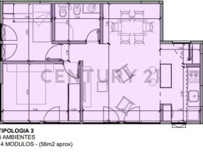 VENTA DEPARTAMENTO SAN MARTIN DE LOS ANDES. DESARROLLO EN POZO VIVERO 8 - 2