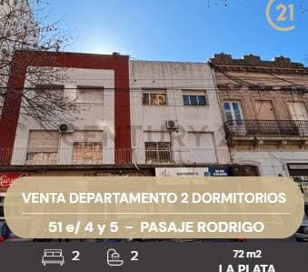 Venta de departamento La Plata 2 dormitorios - Principal