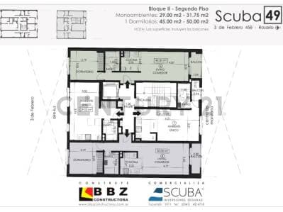 VENTA DEPARTAMENTO 1 DORMITORIO FRENTE - 3