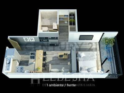 VENTA DEPARTAMENTO MONOAMBIENTE MAR DEL PLATA - 3