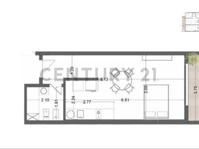 MONOAMBIENTE CON BALCÓN EN VENTA – UP! 38 – LA PLATA - 5