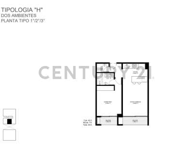 Departamento de pozo en Tigre con financiacion - Principal
