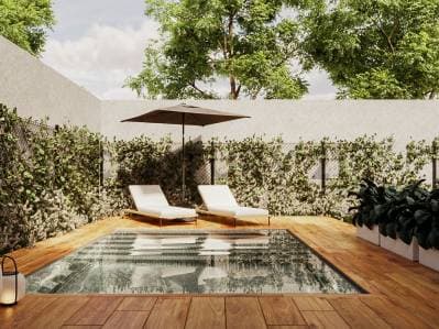 Venta departamento en desarrollo 2 ambientes en Villa del Parque, con balcón y piscina - 2