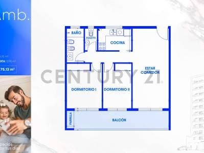 VENTA Departamento 3 ambientes en pozo | Caseros – ACEPTA PERMUTA - Principal
