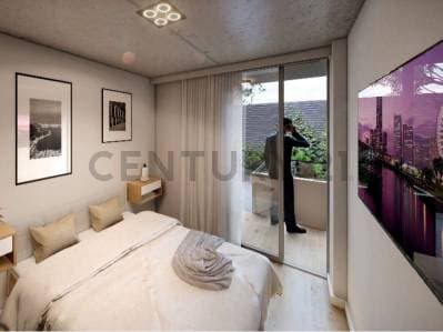 VENTA DEPARTAMENTO DOS DORMITORIOS PICHINCHA + JARDIN + TERRAZA CON PISCINA EXCLUSIVA - 3