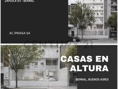 DUPLEX EN VENTA EN BERNAL CENTRO - POZO - Principal