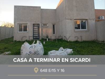 Se vende casa a terminar en Villa Parque Sicardi, La Plata - Principal