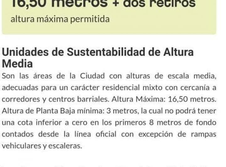 Terreno U. S. a. m. Mixtura Uso de Suelo 3. Enrase. Venta con Renta - 3