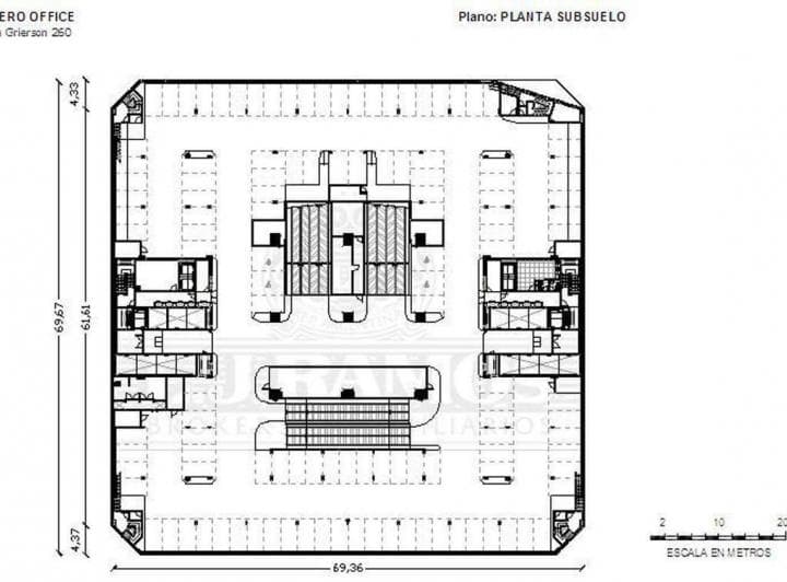 Alquiler - Oficina - Puerto Madero - Madero Office - Planta Libre - 1.228 m² - 12 Cocheras - 3