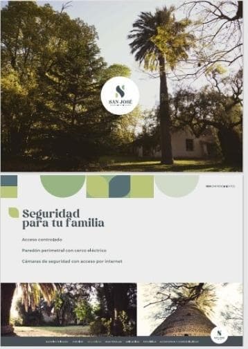 Lote en Barrio Cerrado San José - 4