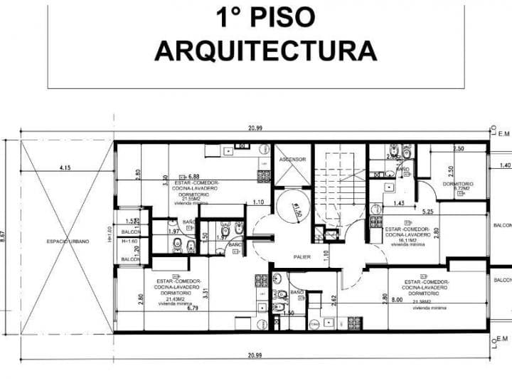 Departamento Mono Ambiente (Venta en Pozo) Vendido - 4