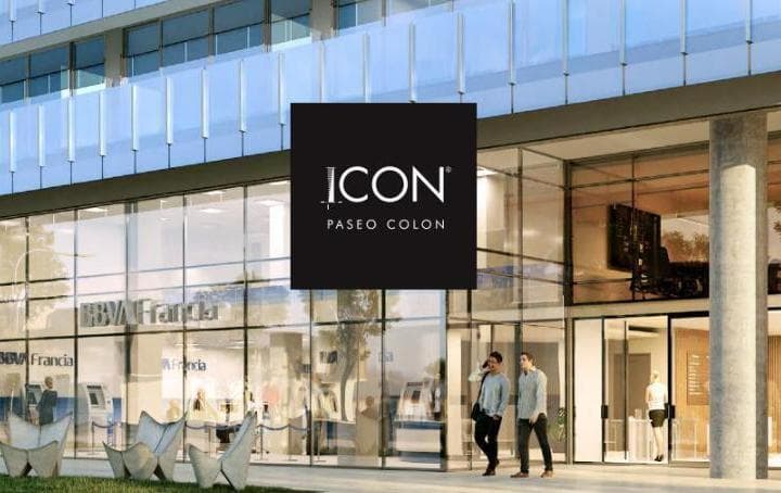 Oficina Triple a 121 m², Icon Paseo Colon, Cochera - 2