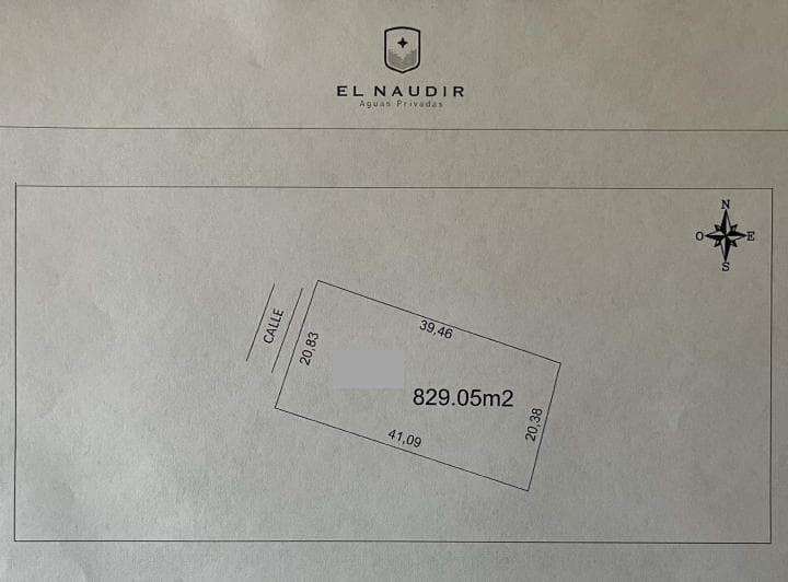 Lote en Venta en El Naudir - 2