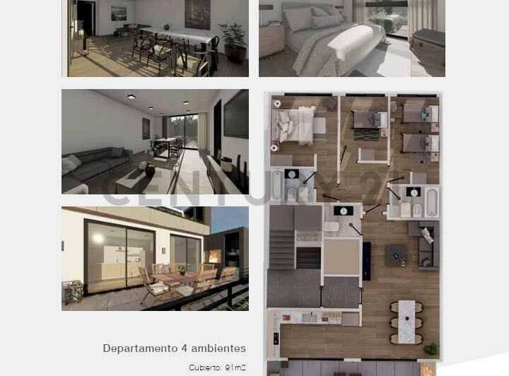 Venta Departamento 4 Ambientes Al Frente con Balcon Aterrazado en Monte Castro - 4