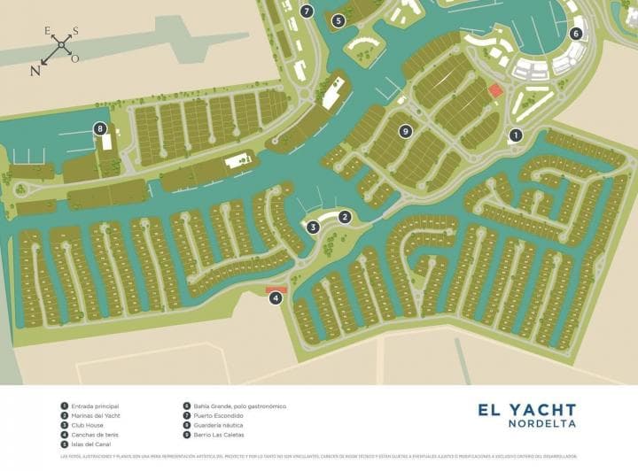 Venta Lote Al Rio Barrio El Yacht Lote de 911 m² Nordelta - 5