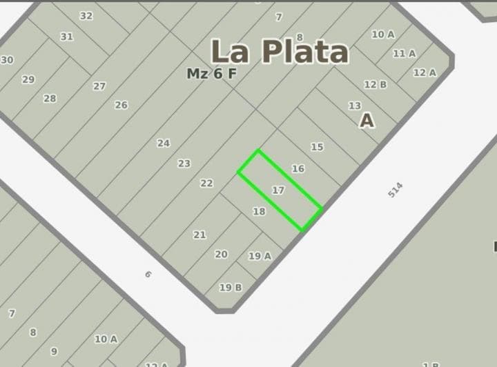 Terreno en Venta Calle 514 E/ 5 y 6 - 3