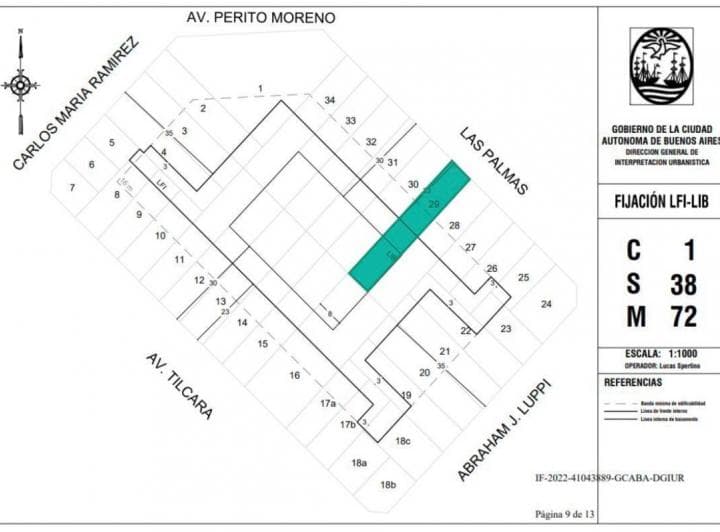 Venta Terreno Lote en Pompeya - 2
