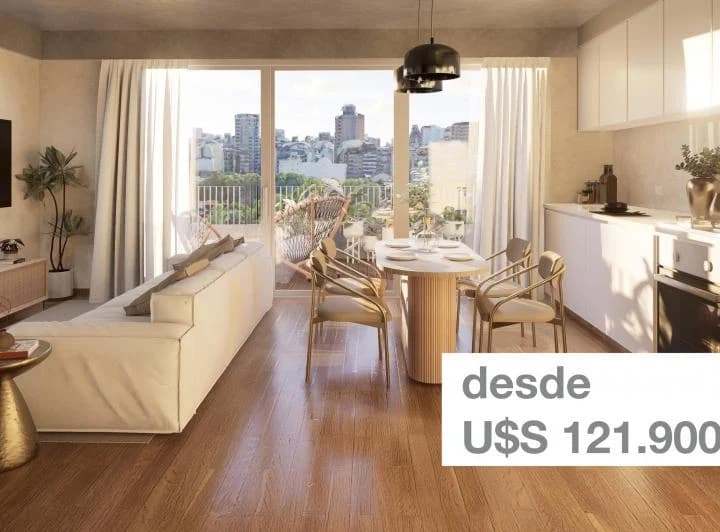 Ya en Construcción a Estrenar Departamento Dos Ambientes Toilette en Parque Chas en Venta - 2