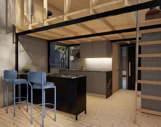 Tiny House en Costa del Este en Terreno de 800 m² - 2