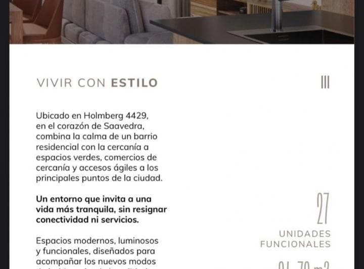 Venta Imperdible Monoambiente en Planta Baja, en Saavedra, a Estrenar! - 4