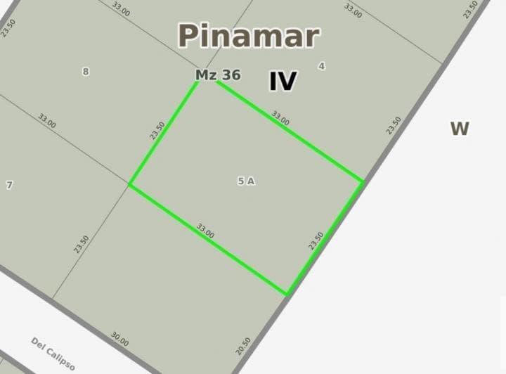 Terreno en Venta - 775 m² - Pinamar - 2