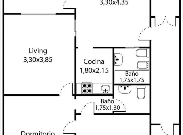 Venta Casa Mataderos 4 Amb con Patio - 3