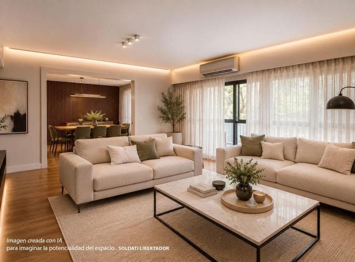 Depto 5 Amb. en Belgrano C – Cochera, Patio C/parrilla, Apto Profesional | Usd 460.000 - 2